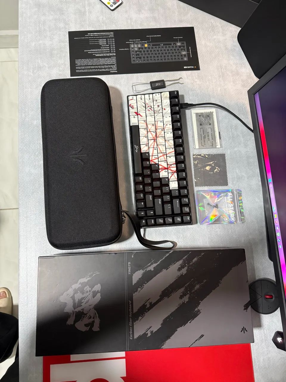 WLMouse Ying75 Customizado - Foto 3
