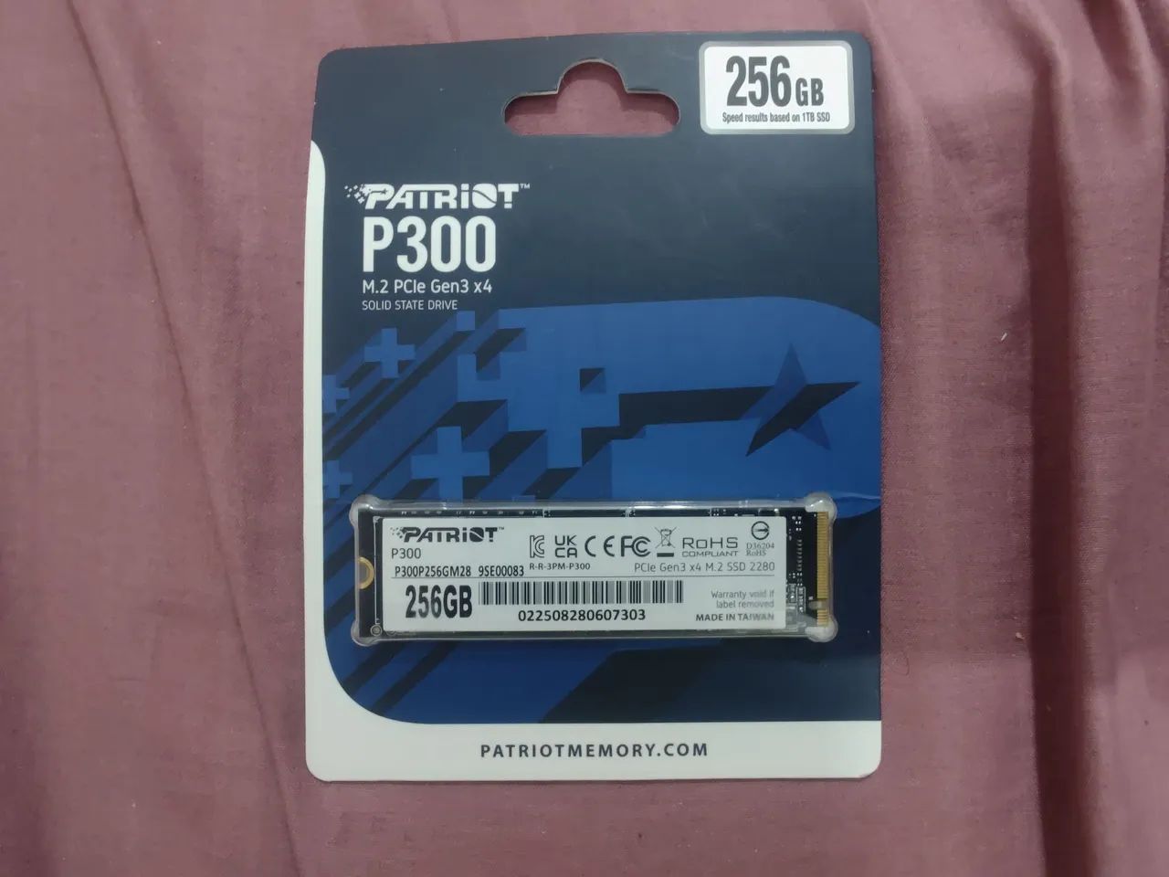 SSD nvme M.2 256gb 