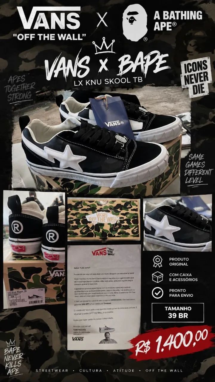 Vans bape