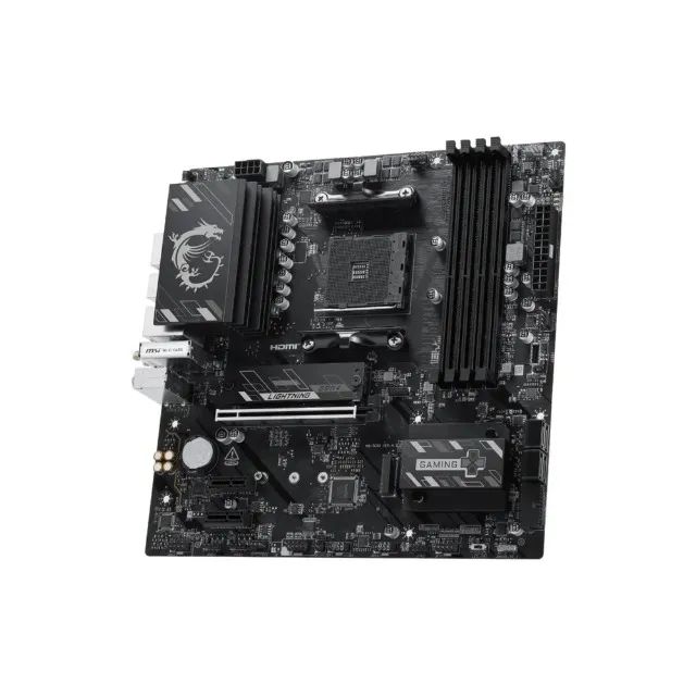 PLACA MÃE MSI B550M GAMING PLUS WIFI 6E - LOJA CONCEITUADA NO BR - Foto 4