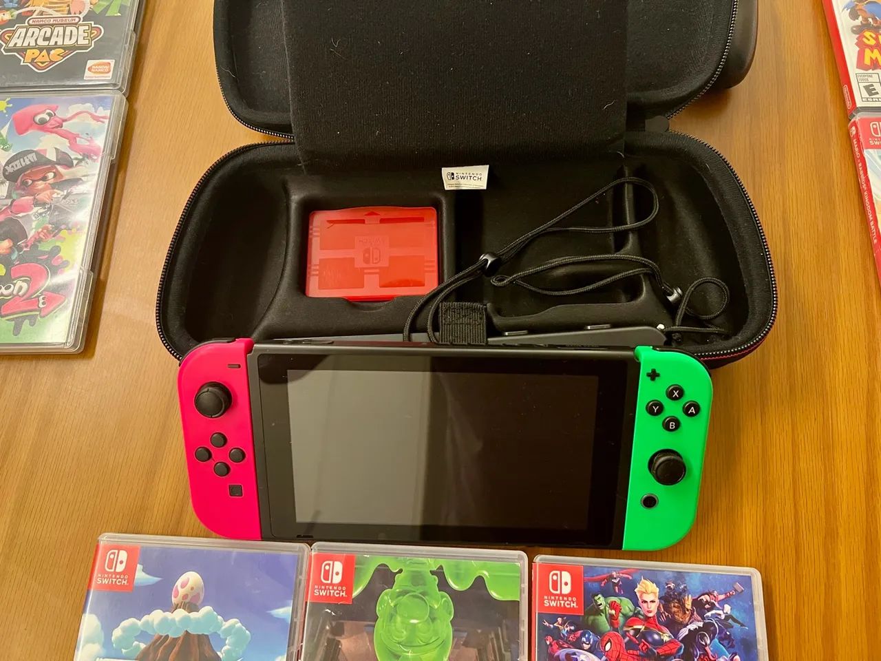 Vendo Nitendo Switch com 25 jogos físicos  - Foto 4
