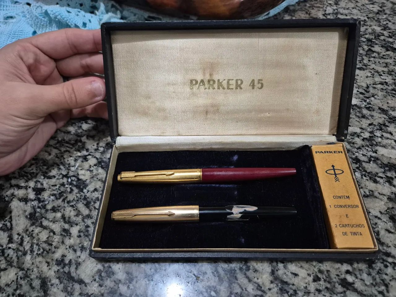 Kit Duas Canetas Parker 51 e 61 - Foto 4
