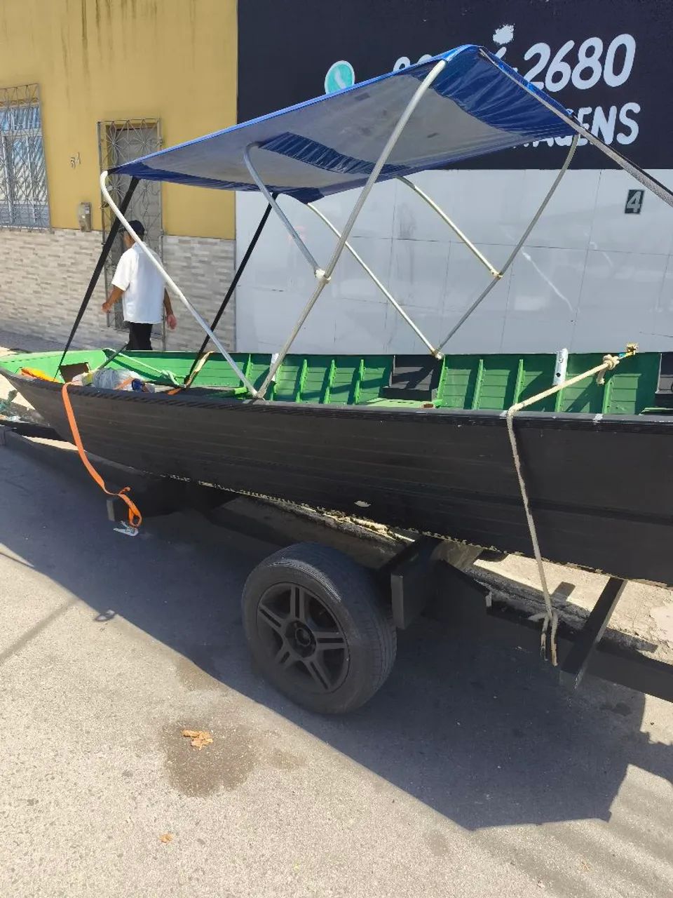 VENDE-SE BARCO, ÓTIMO PARA PESCAS!!  - Foto 5