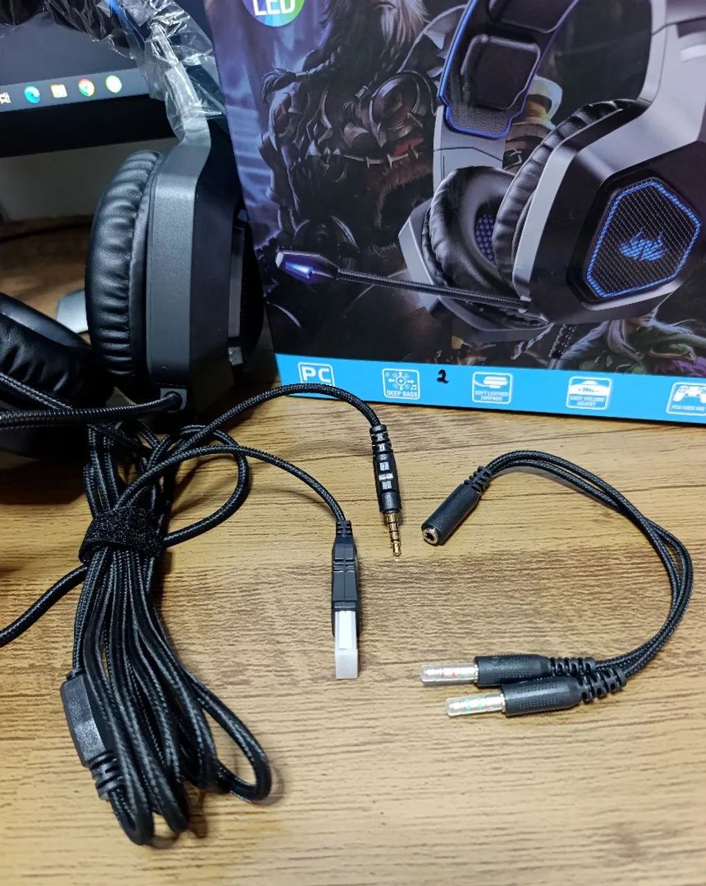 Fone de ouvido Headset gamer  - Foto 5