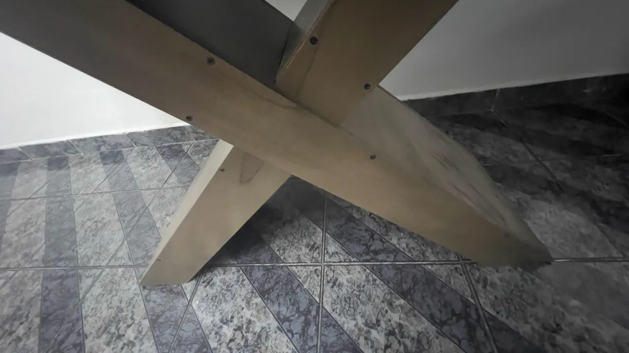Mesa de jantar 1,60 x 90 semi nova - Foto 5