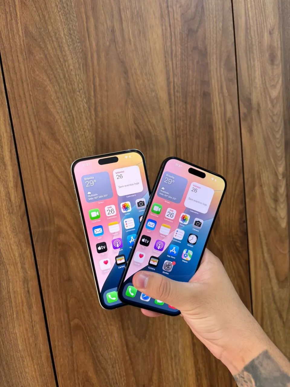 iphone 15 pro maxx 256gb sem detalhes - 1 ano de garantia  - Foto 4
