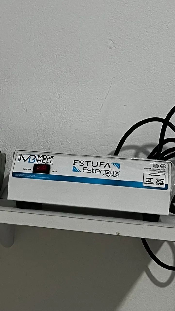 Estufa para esterilizar alicates e pinças 