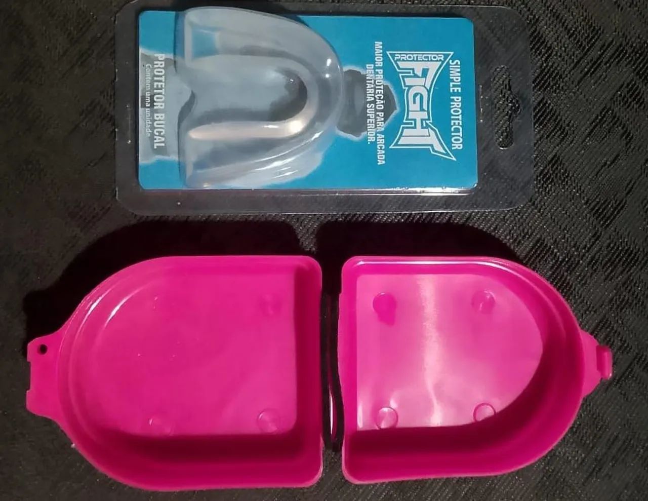 Protetor bucal para karatê 