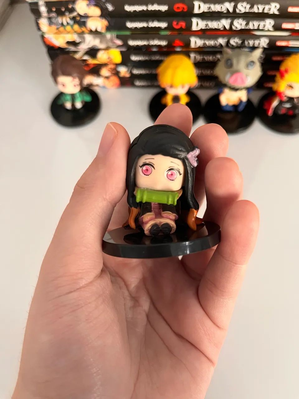 Kit com 5 Mini Figures Demon Slayer (Kimetsu no Yaiba) - Foto 3