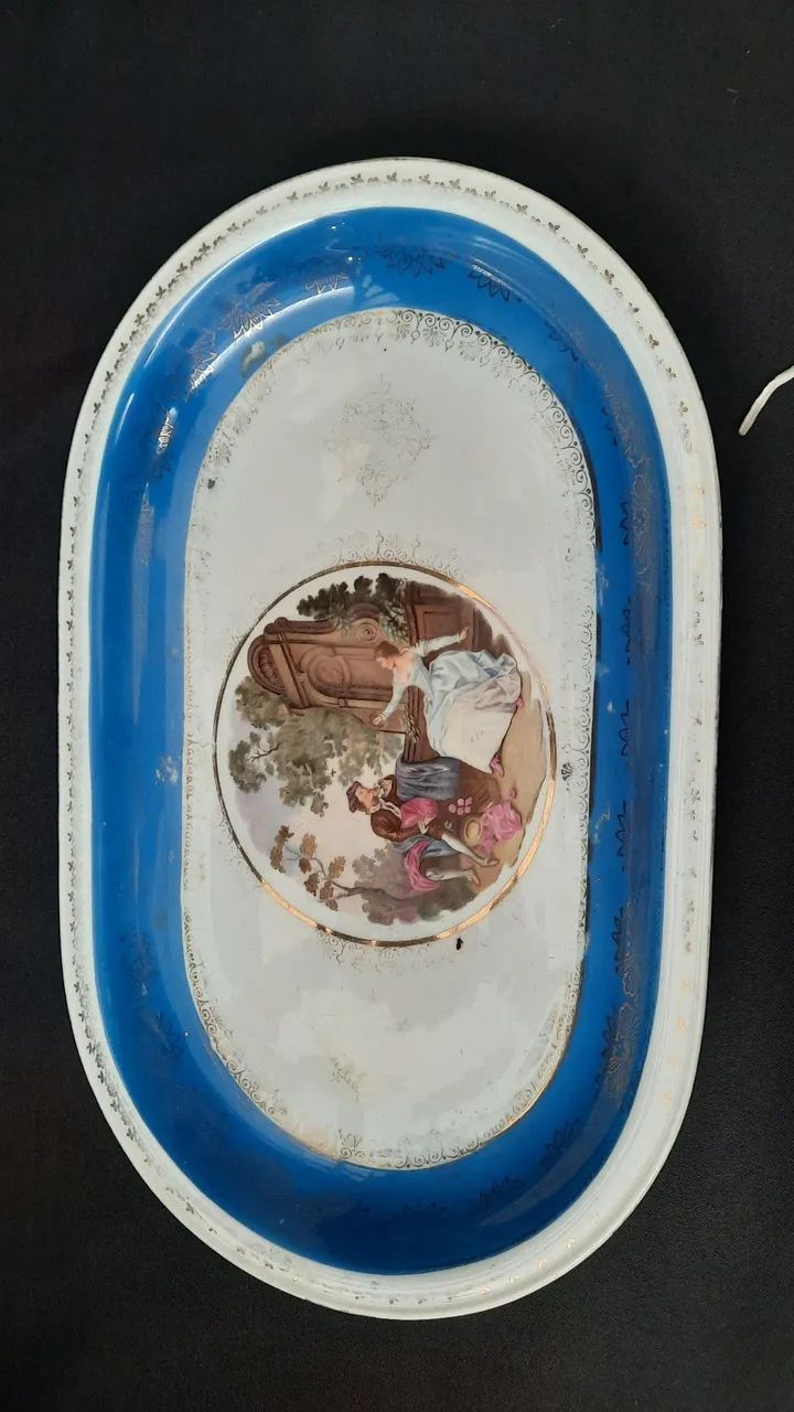 Travessa de louça antiga  - Foto 4