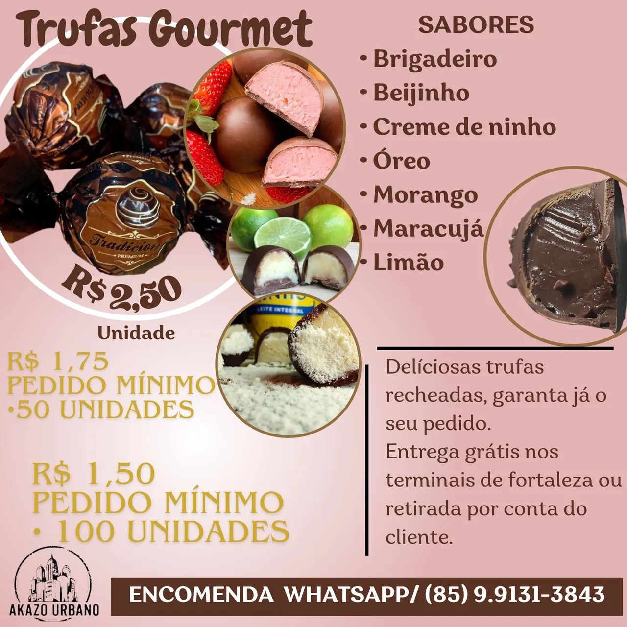 Trufas gourmet 