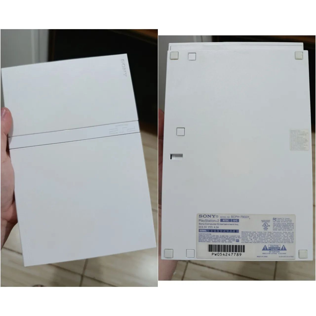 Videogame PS2 Slim Ceramic White (Branco) - Foto 4