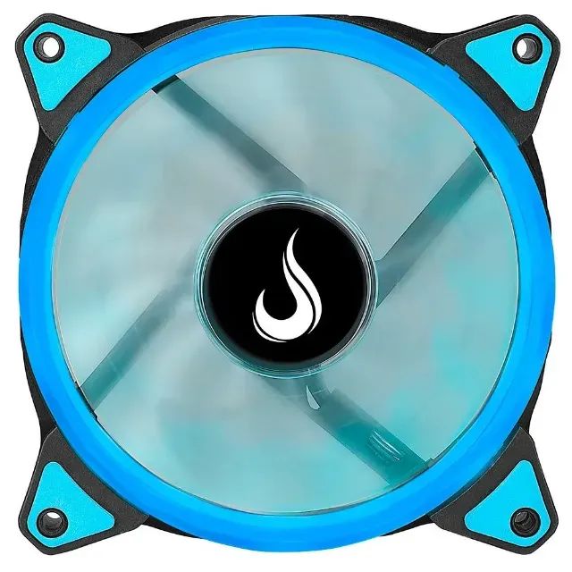 Kit 6 Fans Rise Mode Galaxy LED Azul 120mm - Foto 5