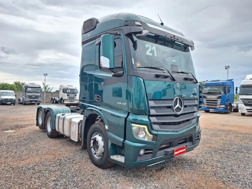 MB ACTROS 2548 ANO 2021/2021.