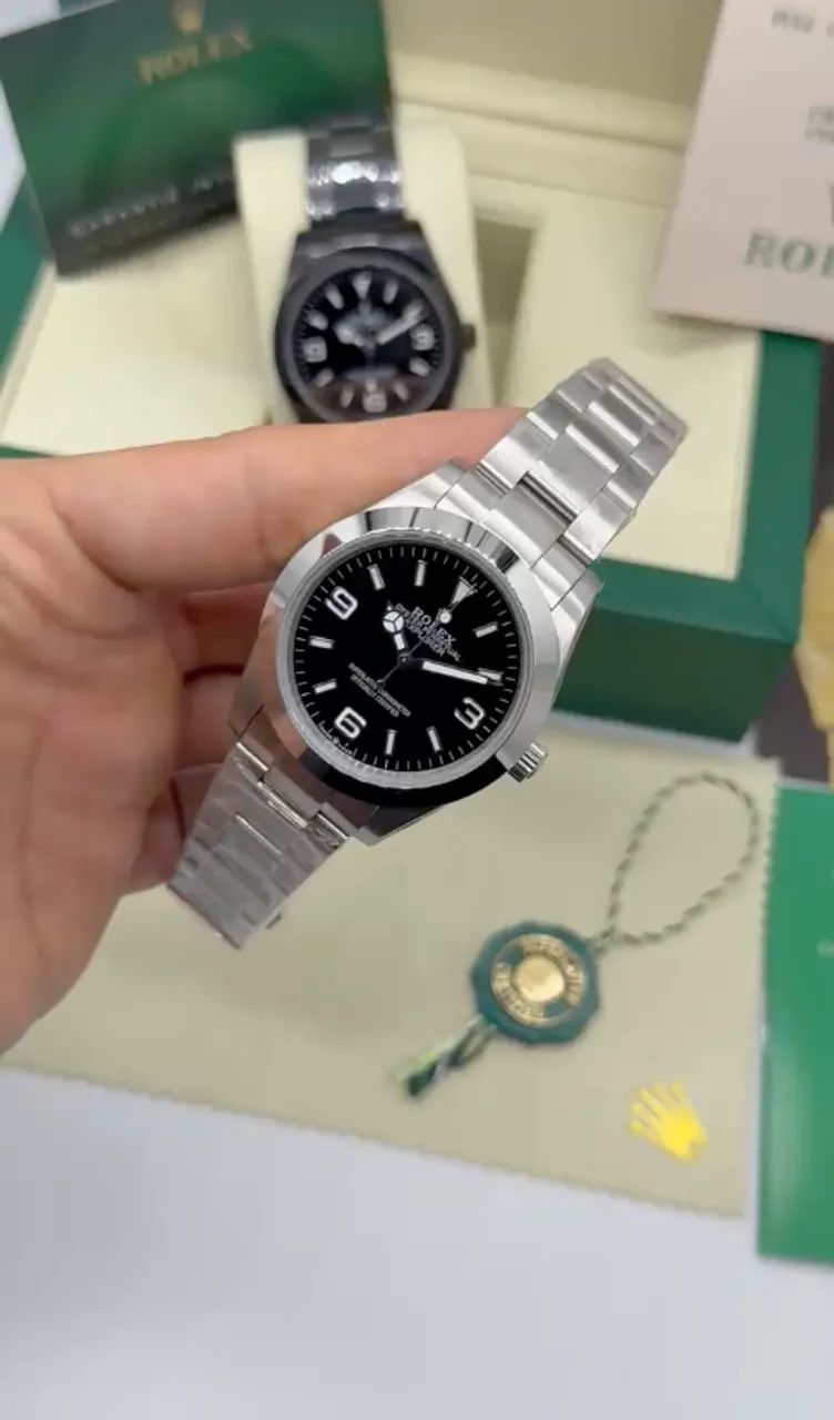 Relógio Rolex Explorer + Caixa Rolex