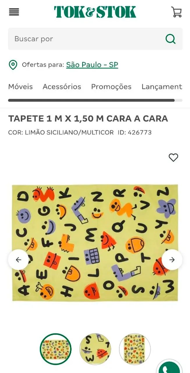 Conjunto Cara a Cara Tok&Stok - Foto 4