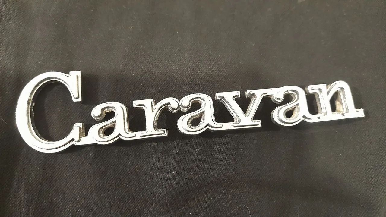 "CARAVAN" Emblema original intacto  - Foto 4
