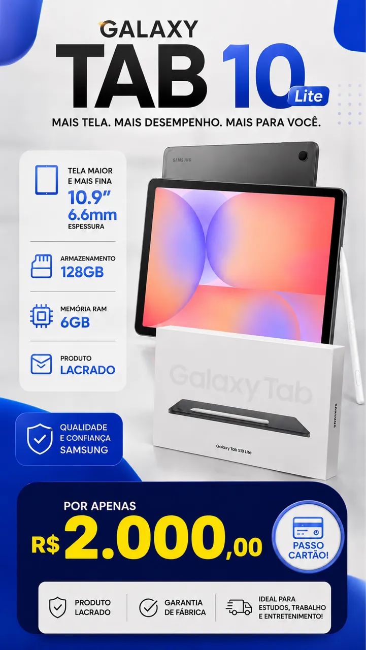 Tablet Samsung Tab 10