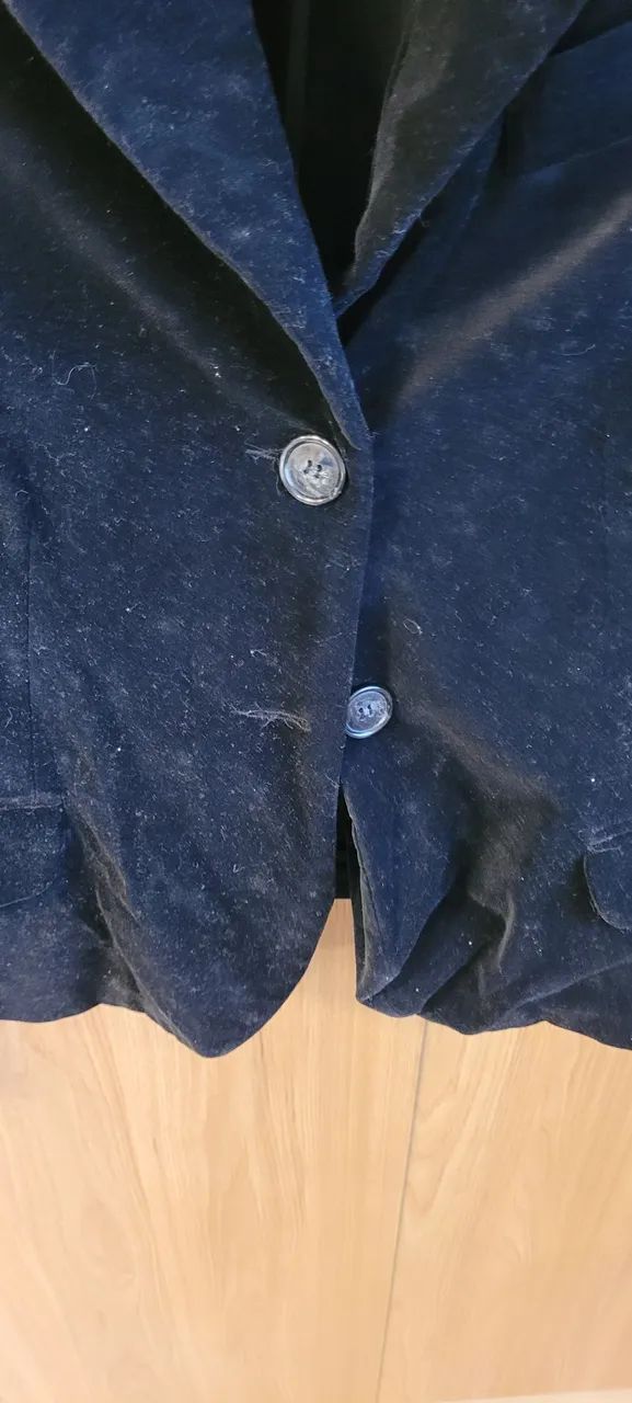 Blazer de veludo tamanho 44 - Foto 5