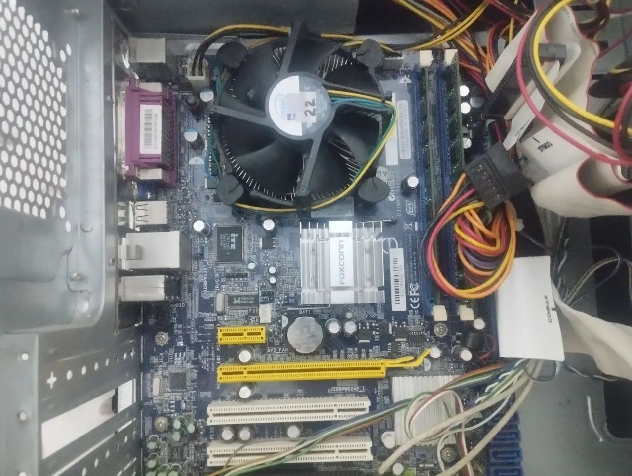 Memórias ram DDR2, processadores e placas mãe lga 775 e am2