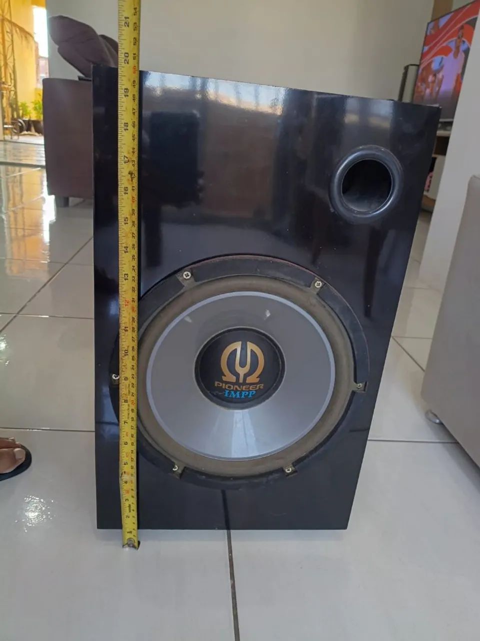 Auto falante Pioneer de 10 polegadas de 400wts