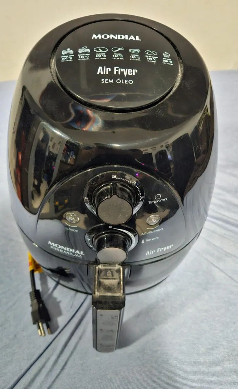 Air Fryer Mondial AF-05 1500W Preto - Foto 2