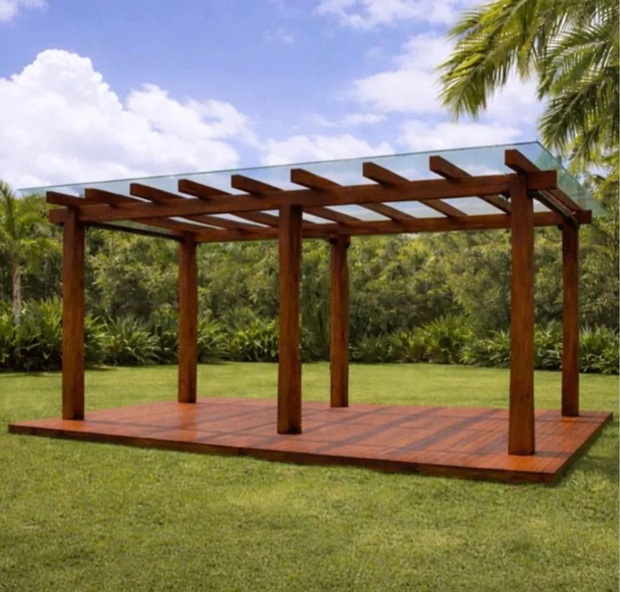 Realizamos reparos e construção de pergolados e deck  - Foto 4