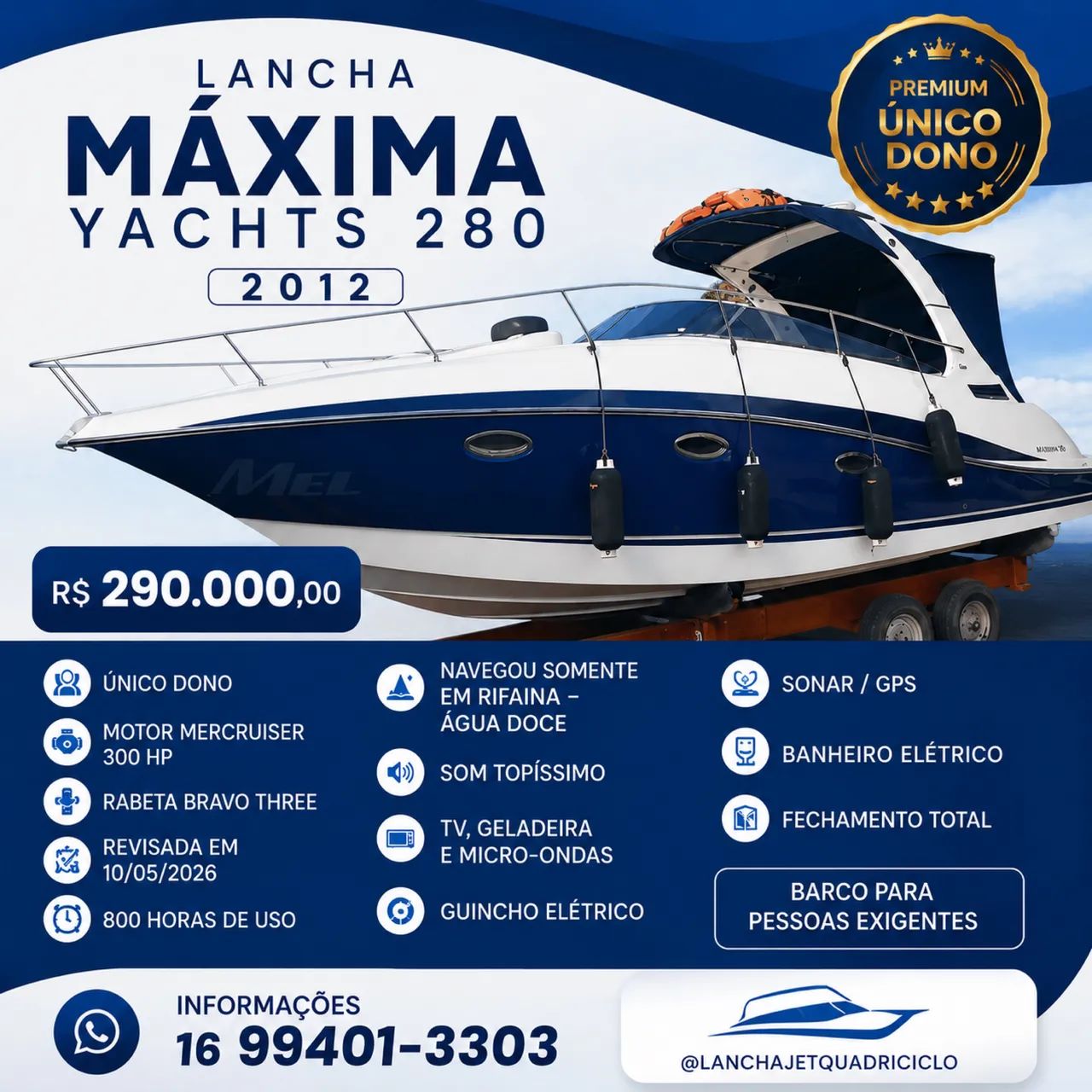 Máxima yatch 280.