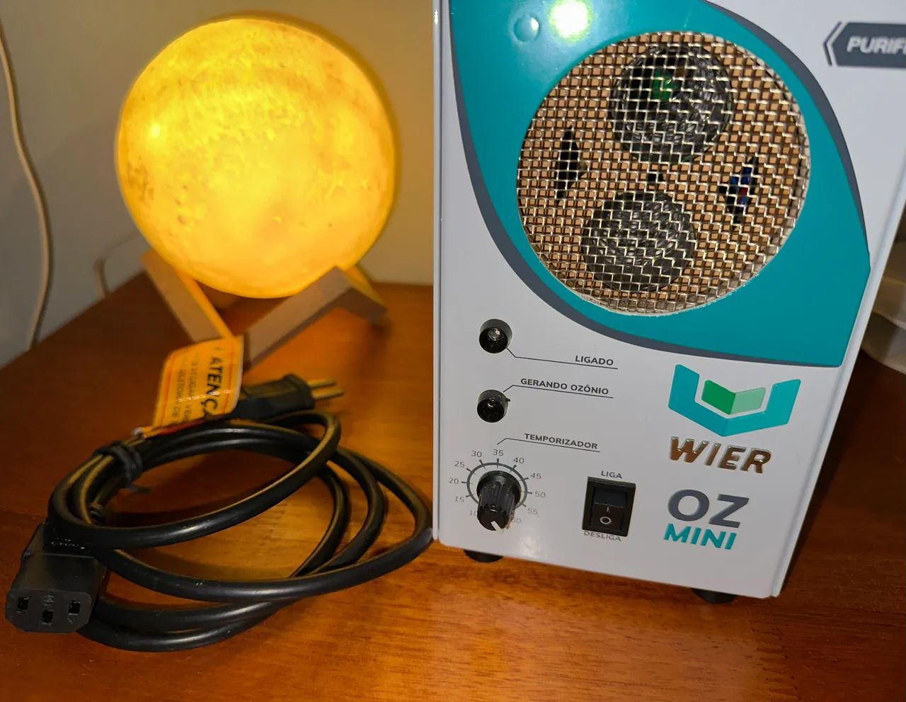 Máquina Gerador de Ozônio Wier OZ Mini Bivolt (110V/220V) em estado de novo!