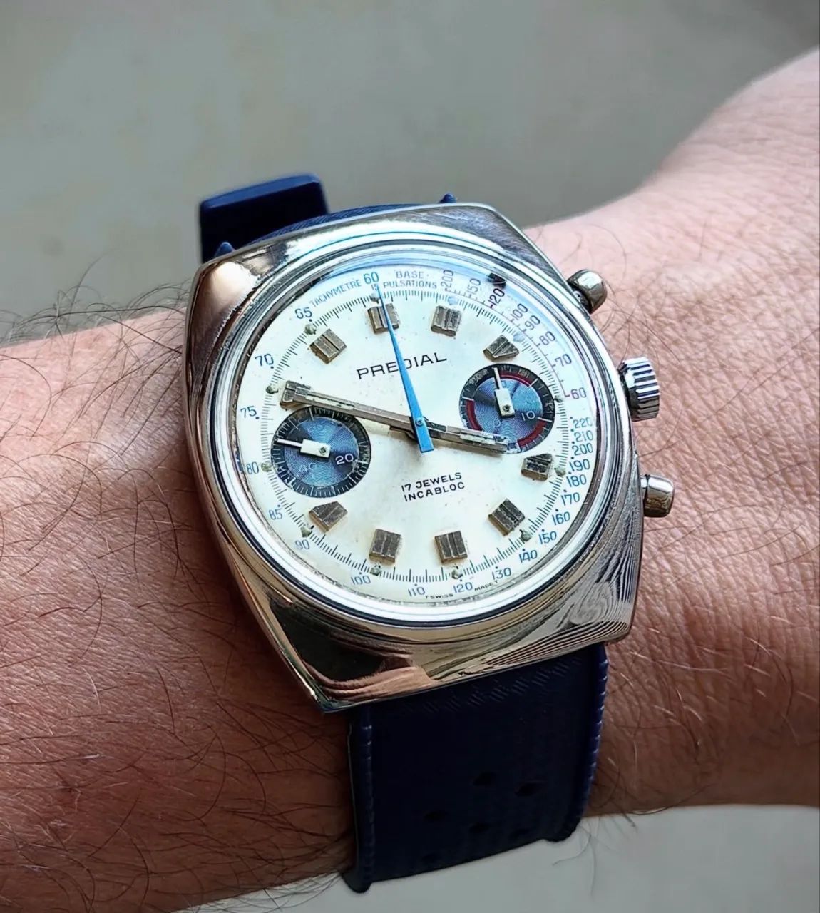 Relógio Predial Chronograph mecânico 