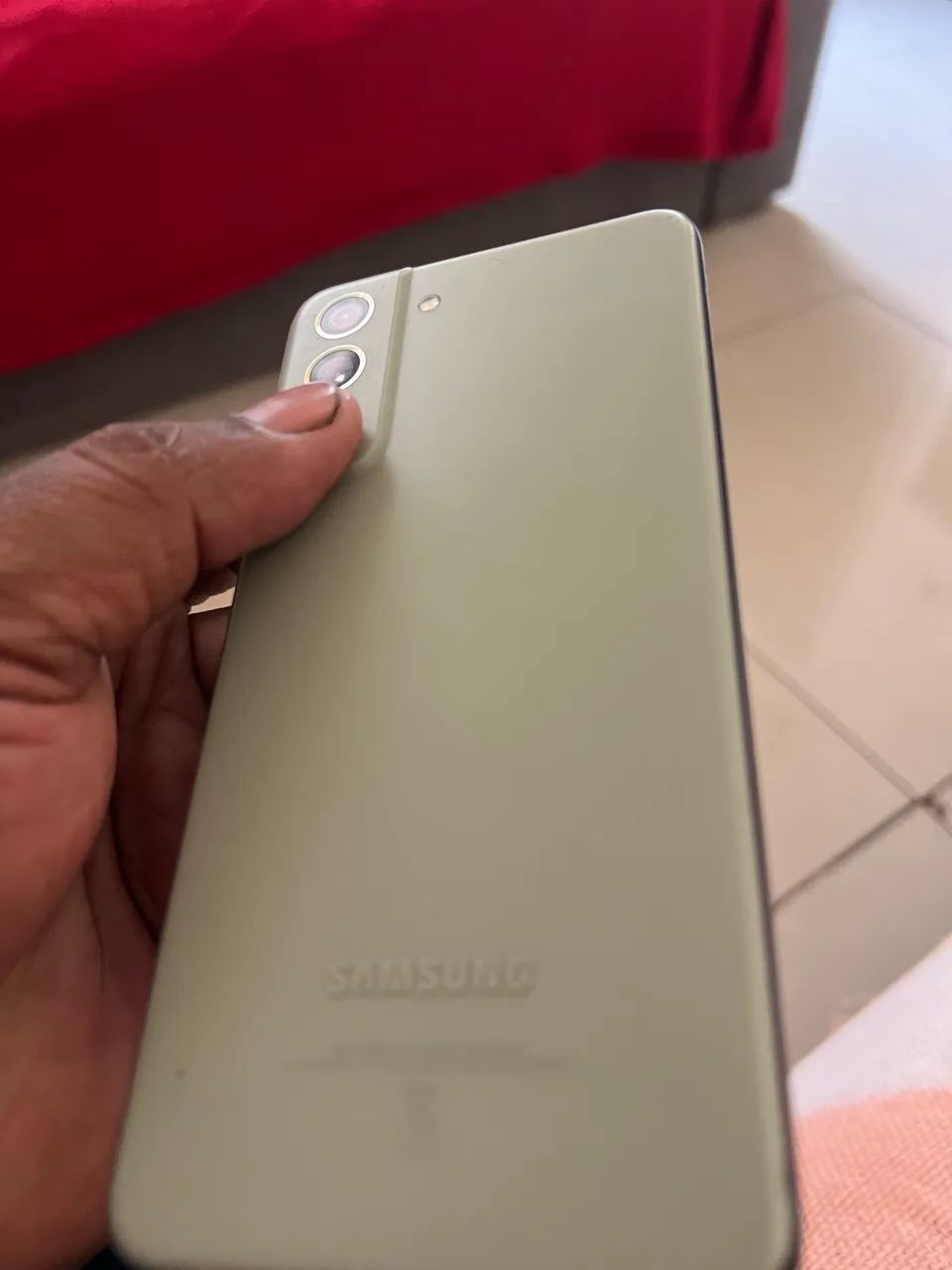 Samsung S21 fe .não troco.