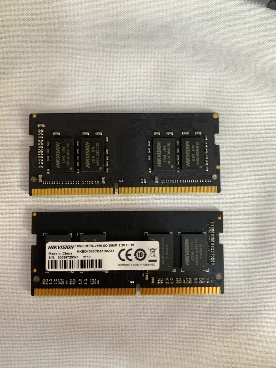 2 x 8GB (16G) 2666MHZ ddr 4 notebook