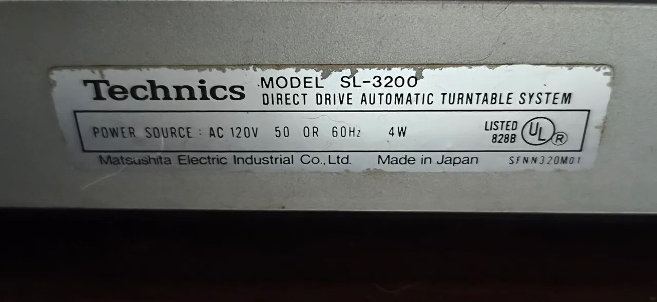 Technics SL-3200 - Foto 4