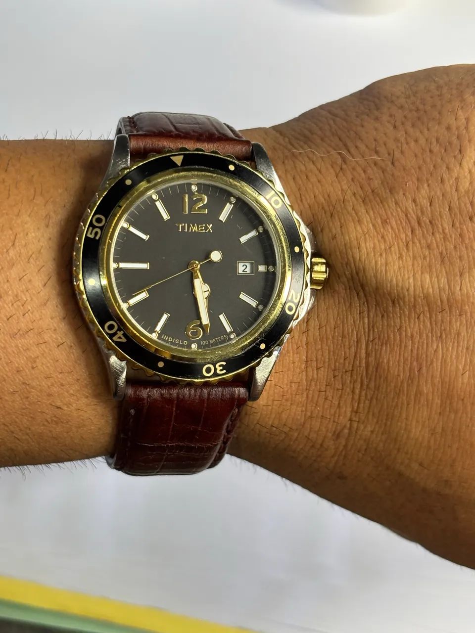 Timex Indiglo Two-Tone Diver Style - Foto 6