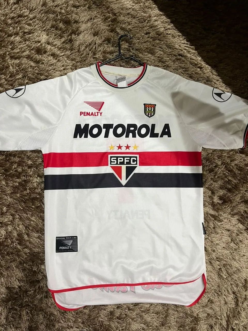 Camisa são Paulo SPFC Motorola 