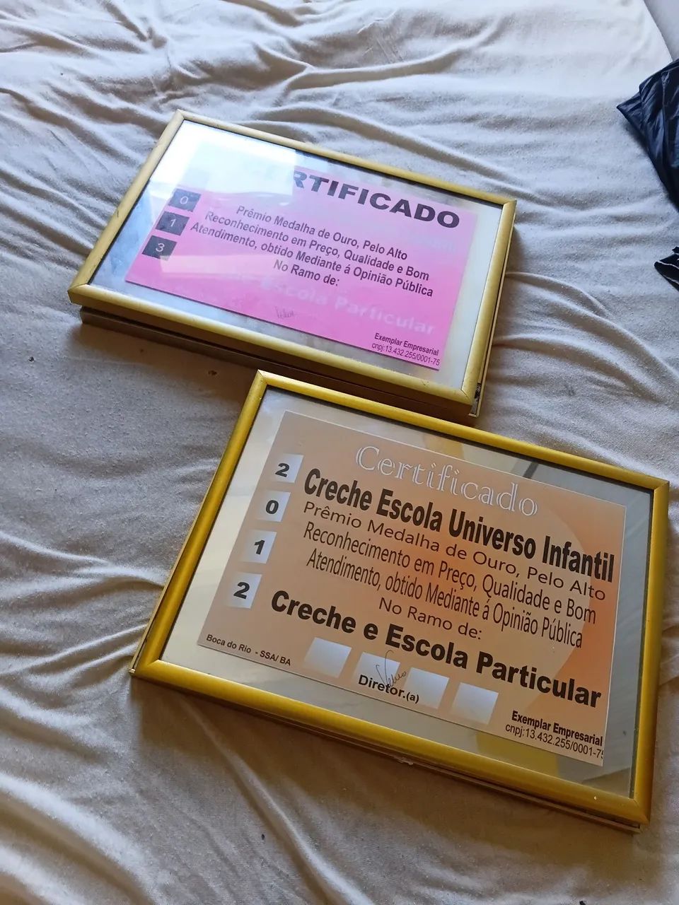 Vende-se 4 molduras novas de alumínio ,para Diplomas,fotos e etc..80 cada - Foto 6