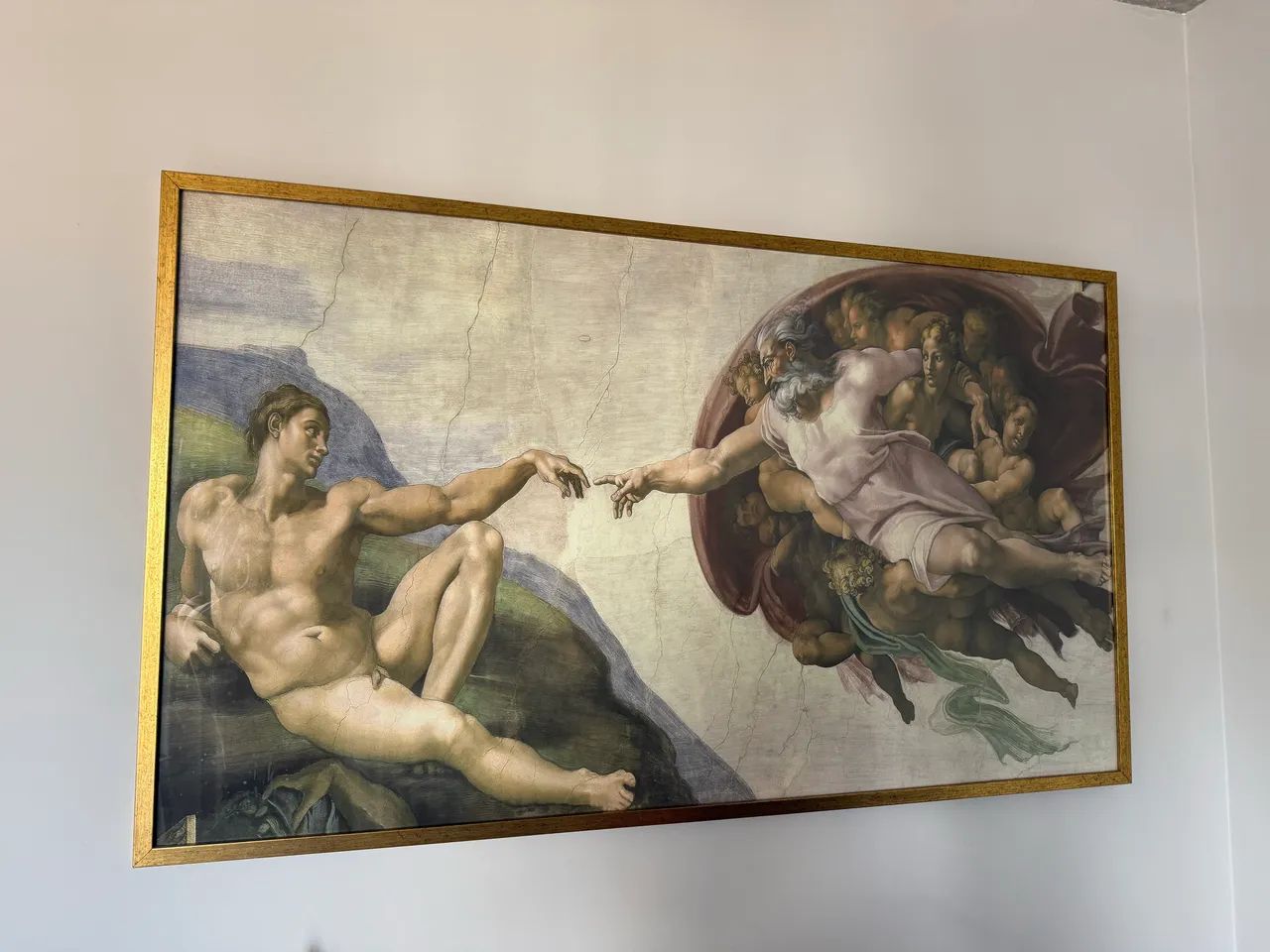 Quadro A Criação de Adão - Foto 2