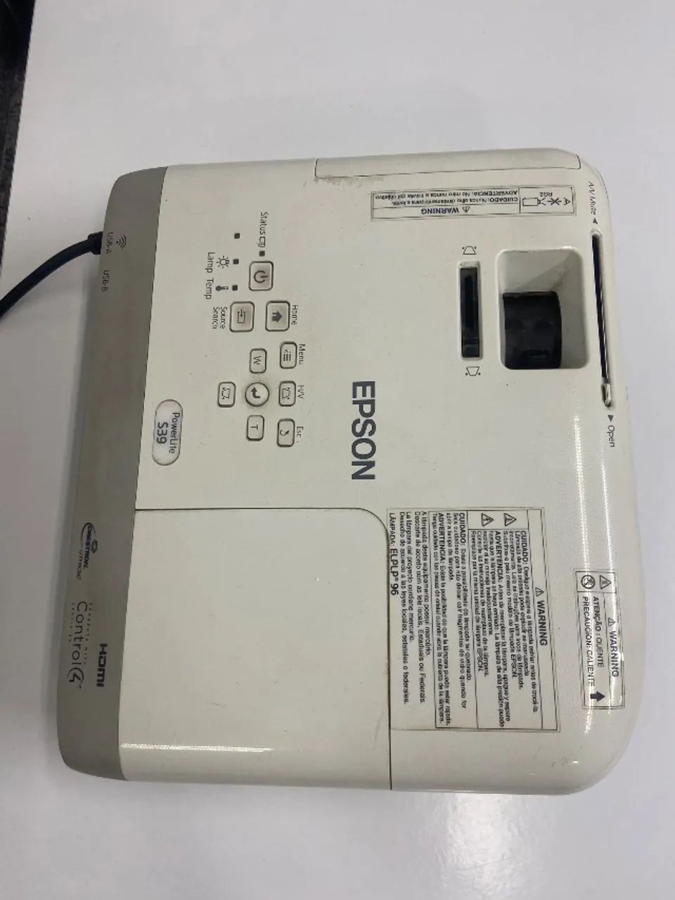 Projetor Epson PowerLite s39 - Foto 3