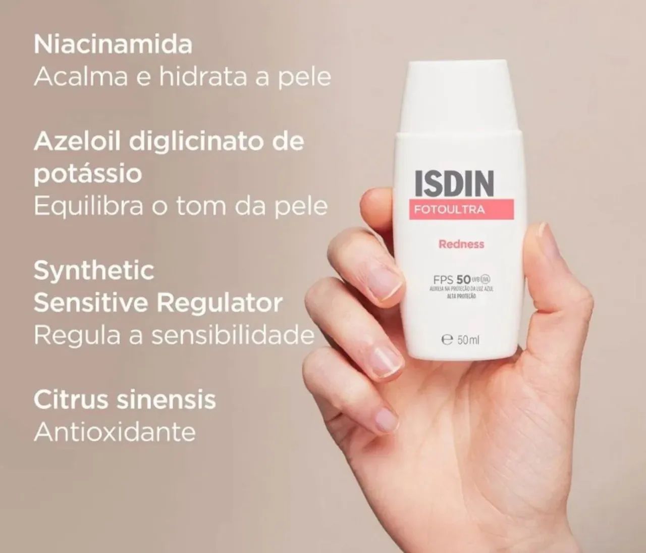 Protetor Isdin Fotoultra - ideal para peles sensíveis  - Foto 2