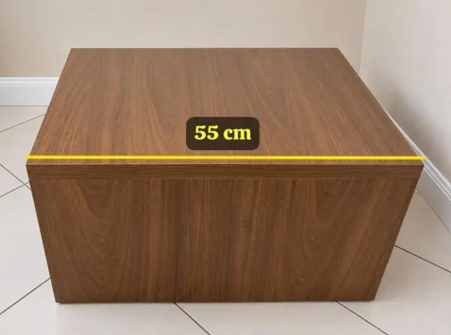 Escrivaninha de Madeira com 2 Gavetas - Home Office/Estudos - Foto 2