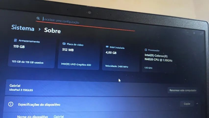 Notebook lenovo  - Foto 2