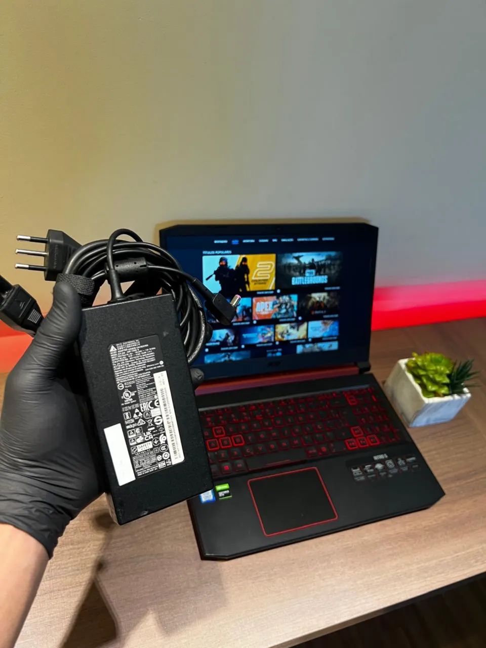 Notebook Gamer Acer Nitro i5 GTX 1650 1TB ( COM GARANTIA) - Foto 4