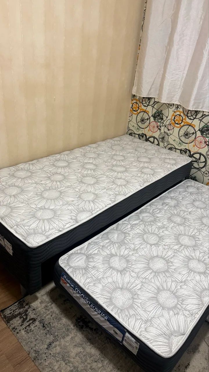 Cama Box solteiro com cama auxiliar - Foto 2