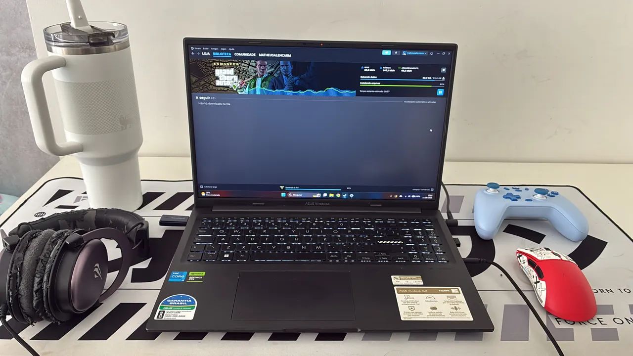 Notebook Gamer Asus RTX 2050 - Foto 2
