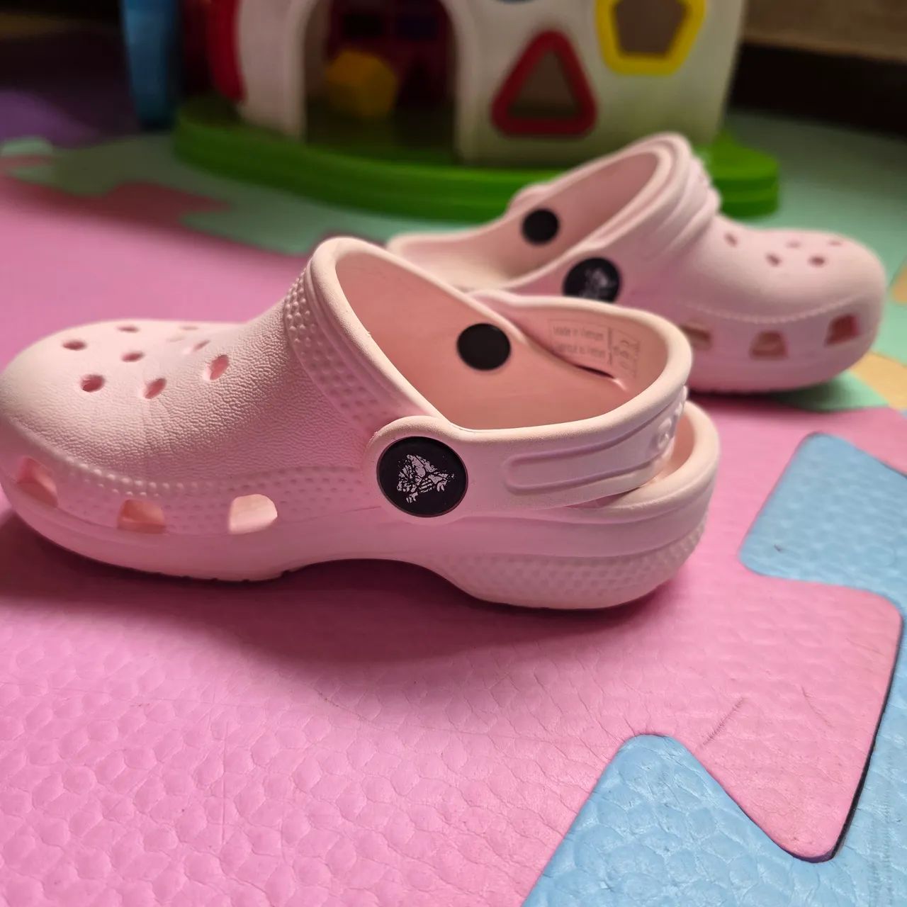 Crocs original C6 cor rosa - Foto 5