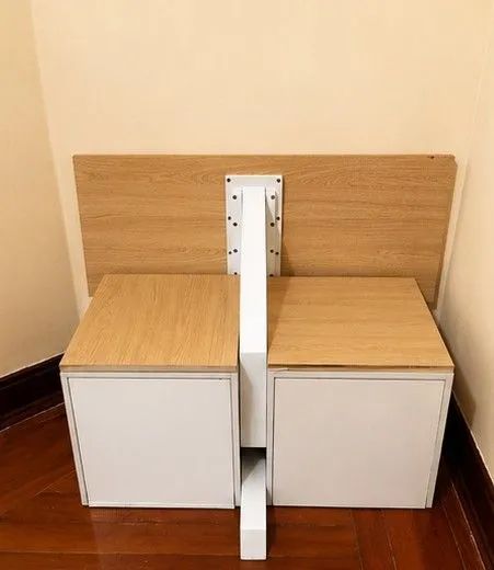 Mesa planejada com 2 baús em fórmica  - Foto 3
