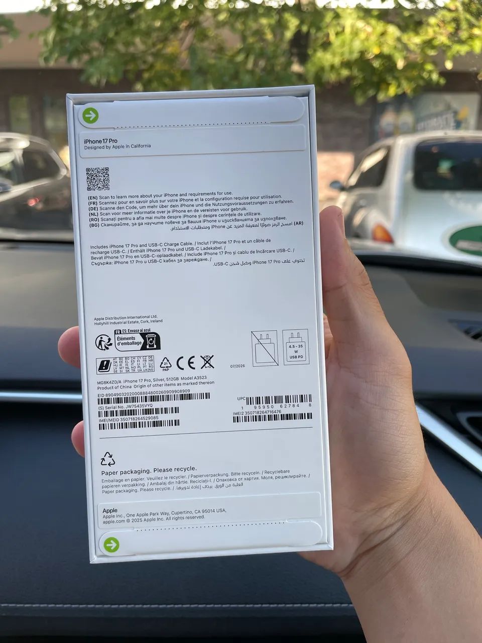 IPHONE 17 pro 512 GB LACRADO E COM NOTA  - Foto 2