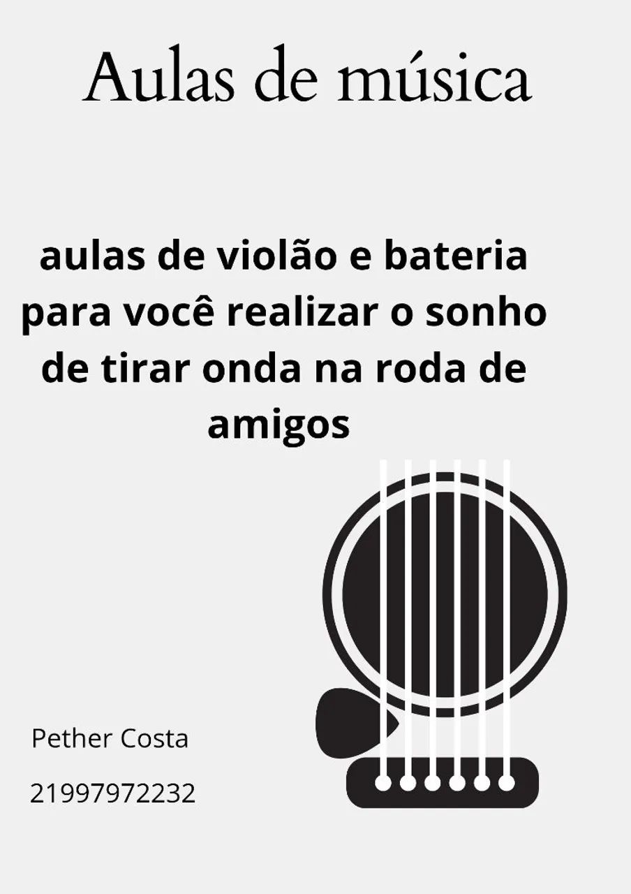 Aulas de música 