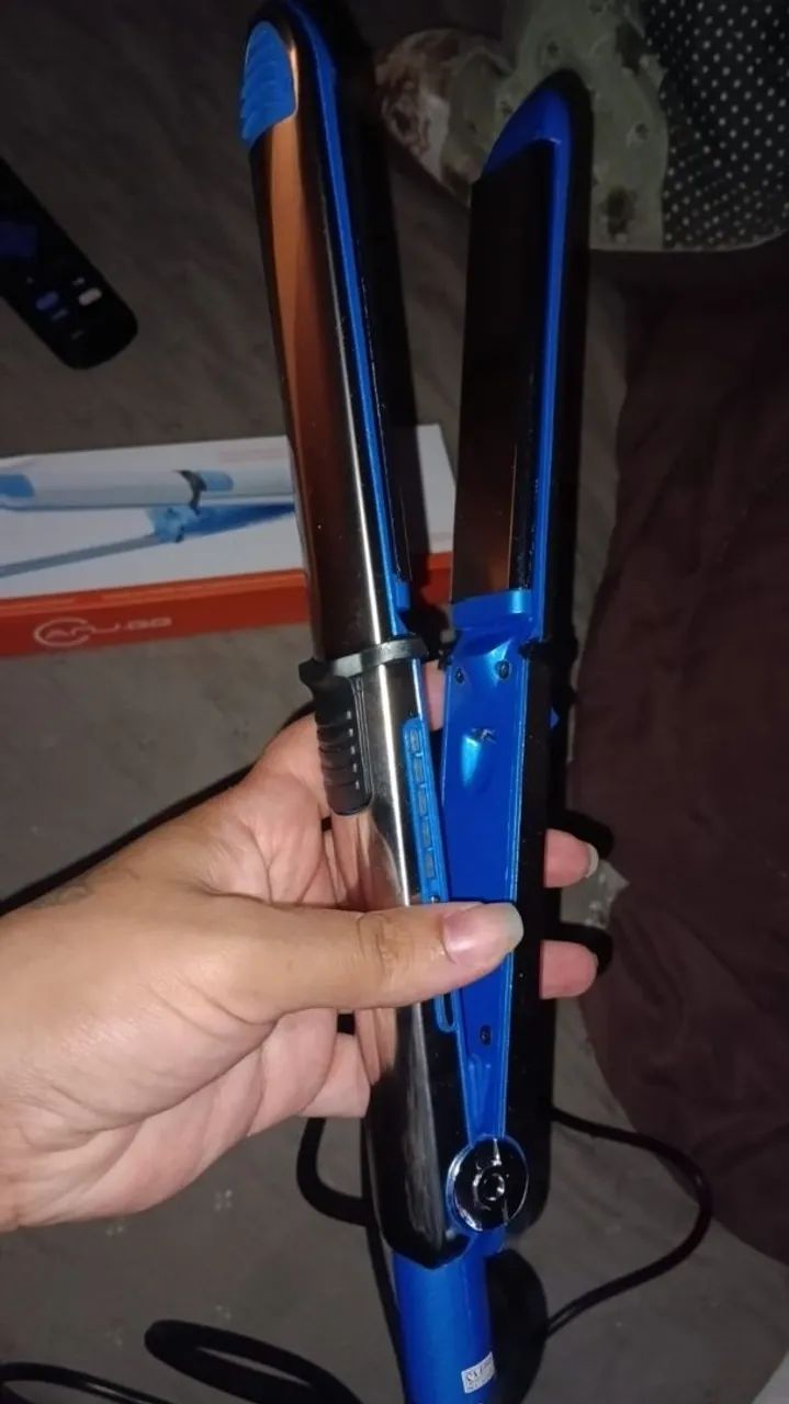 Chapinha 2 Em 1 Nano Titanium Modeladora - Foto 2