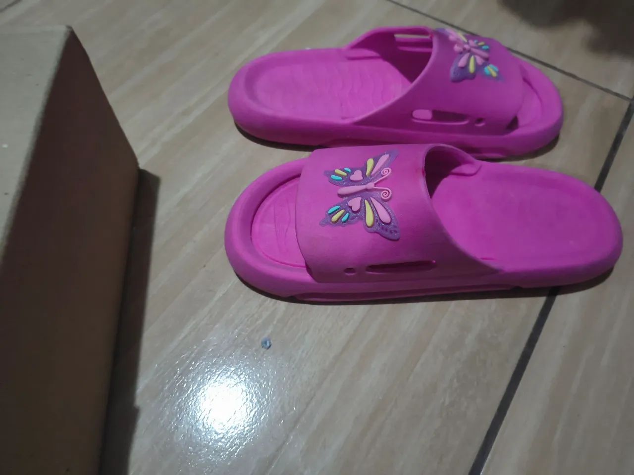 Chinelo rosa feminino 35  - Foto 4